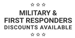 Discounts for Military and First Responders
